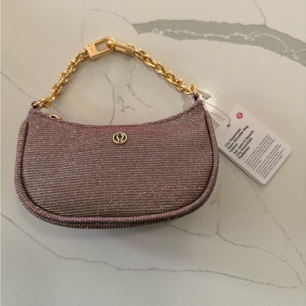 lululemon pink Glitter Nano Bag - Picture 11 of 11